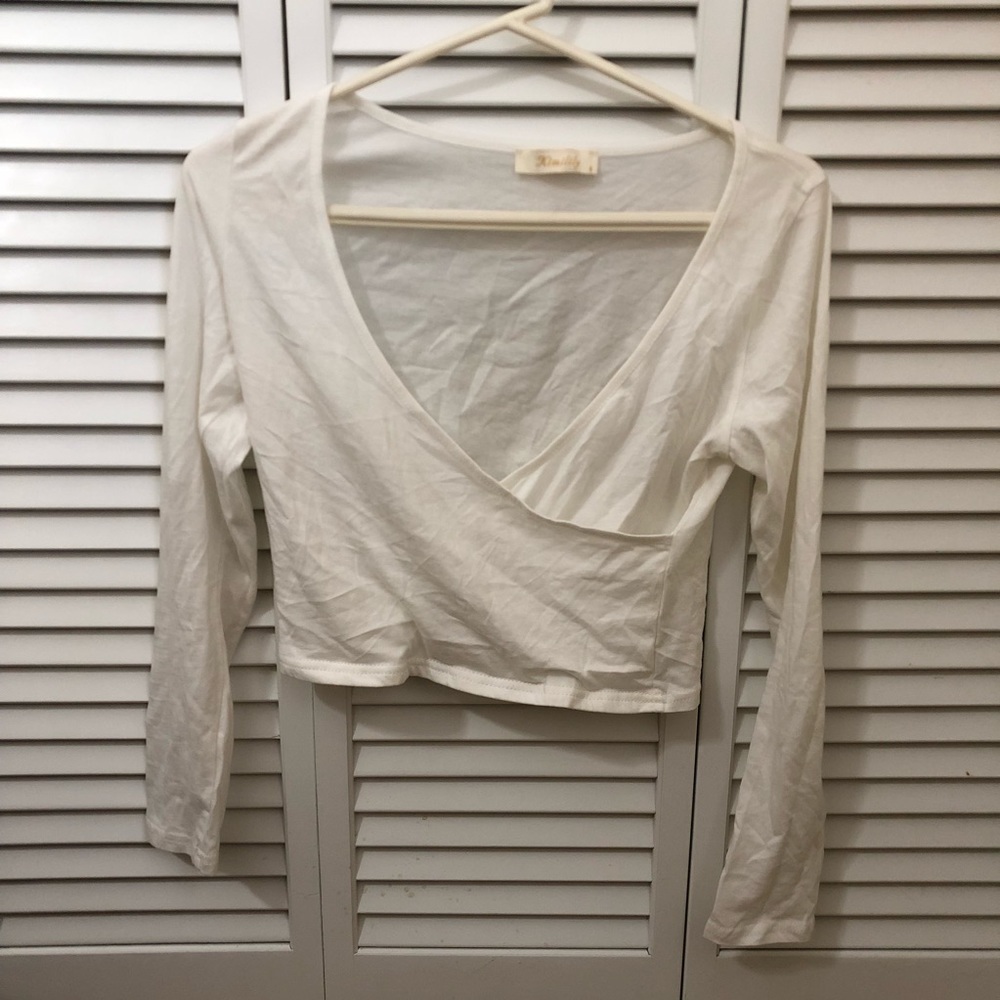 Long Sleeve Crop Top